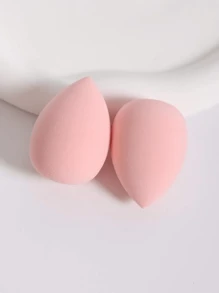 16 Pieces Mini Pink Brown Makeup Sponge, Mini Multi-Functional Makeup Sponge, Suitable For Liquid, Cream And Powder Cake, No Latex Makeup Sponge, Suitable For All Skin Types, Christmas Gift, Simple And Beautiful, Easy To Carry