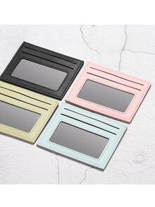 Ultra Thin Multi Card Holder Wallet For Women ID Card Organizer Compact RFID Protected License Cash Storage Slim Credit Card Slot Case Wallet Mini Wallet Purse Wallet Card Wallet - Multicolor - View 6