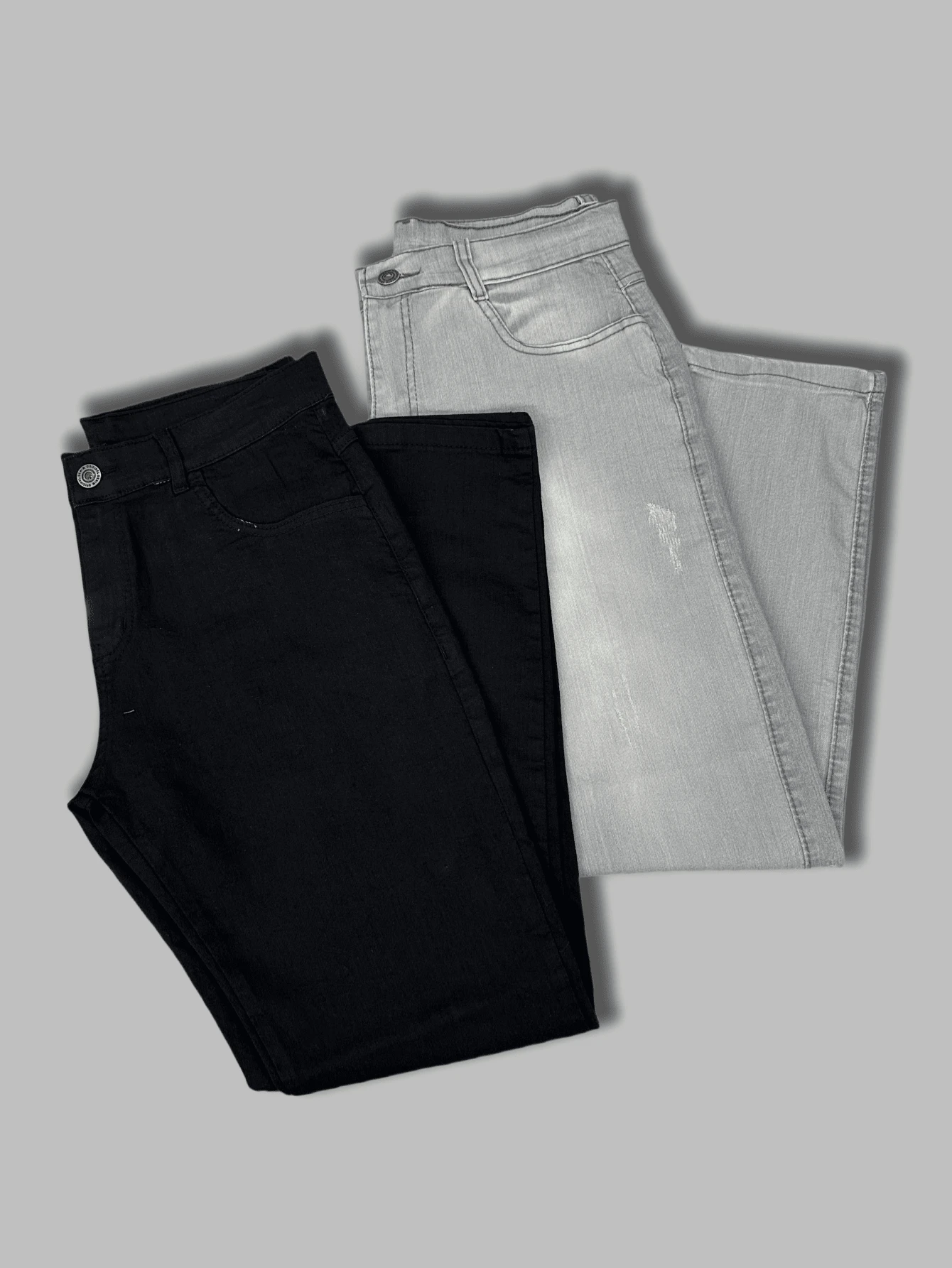 Kit 2 Men's Jeans With Elastane Original Premium Line - Light Wash - View 1