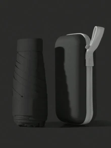 1pc Mini Portable Sunshade Umbrella With UV Protection And Foldable Rain Umbrella, Comes With A Carry Bag, Suitable For School, Office, Home, Travel, Gifts For Men, Available In Multiple Colors, Spring Summer Picks, Brides Maid Gifts, Room, Bedroom Decor, Bedroom Decor, Beach, Travel, For Men, For Women, Vacation,Cute Stuff - Multicolor - View 10