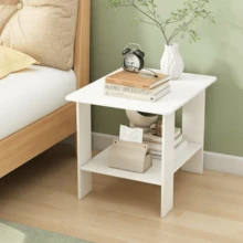 1pc Minimalist Modern Coffee Table, Small Side Table For Living Room, Home Use, Rental House, Small Space, Nightstand