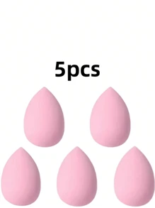 16 Pieces Mini Pink Brown Makeup Sponge, Mini Multi-Functional Makeup Sponge, Suitable For Liquid, Cream And Powder Cake, No Latex Makeup Sponge, Suitable For All Skin Types, Christmas Gift, Simple And Beautiful, Easy To Carry