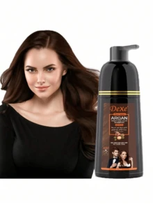 Dexe Sampo Pewarna Rambut untuk Rambut Beruban, 420 ml Sampo Pewarna Rambut untuk Pria dan Wanita, Untuk Penggunaan di Rumah - MultiWarna - View 10