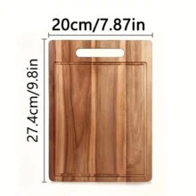 Premium Rosewood Cutting Board - Suitable For Meat, Cheese, Bread, Vegetables And Fruits - Durable Kitchen Prep Tool, Easy To Clean - Brown - View 2