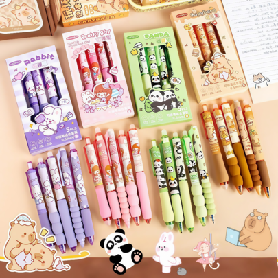 5/20pcs Erasable 0.5mm Blue Ballpoint Pen - Refillable, School & Office Writing Supply, Cute Ballpoint Pen, Smooth Writing, Blue Ink Aesthetic Stationery, Learning Supplies, Plastic Material, Fine 0.5mm Blue Ink Rollerball Pen, Retractable, Blue Ink, Smooth Writing, Quick Drying, Office & School Supplies Back To School