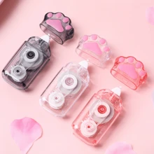 1 PC Cute Cat's Claw Correction Tape Mini Large Capacity Correction Tape Student Homework Correction Tape