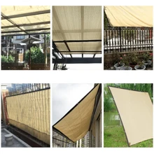 Encrypted And Thickened Shade Sail For Patio, Balcony, Garden - UV Protection, Ventilation, Cooling Canopy, Outdoor Awning