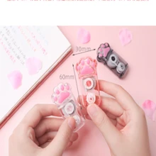 1 PC Cute Cat's Claw Correction Tape Mini Large Capacity Correction Tape Student Homework Correction Tape