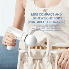 SOKANY Mini Portable Massage Fascia Gun, Muscle Relaxation Fascia Gun.Can Be Charged Via USB.3-Speed Adjustment, 300mAh Lithium Battery.Compact And Portable, Long Battery Life.Suitable For Different Scenarios: Home/Office/Business/Travel, Very Suitable For Sports And Fitness, Is An Essential Artifact For Sports Relaxation And Office Decompression.