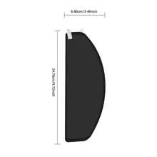 1 Peça Película Protetora Anti-Ofuscante para Capacete, Essencial para Proteção Solar de Verão, Película Anti-Ofuscante Autoadesiva Universal para Proteger a Visão Nítida, Acessórios de Capacete para Motocicleta