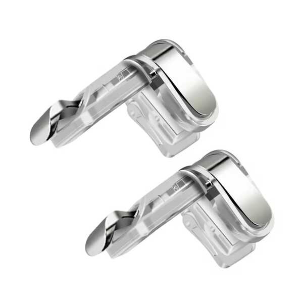 DATA FROG Controle de gatilho para gamepad móvel DATA FROG L1R1, botão de disparo, acessórios para jogos de tiro