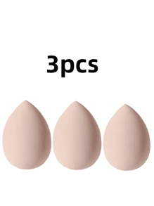 16 Pieces Mini Pink Brown Makeup Sponge, Mini Multi-Functional Makeup Sponge, Suitable For Liquid, Cream And Powder Cake, No Latex Makeup Sponge, Suitable For All Skin Types, Christmas Gift, Simple And Beautiful, Easy To Carry