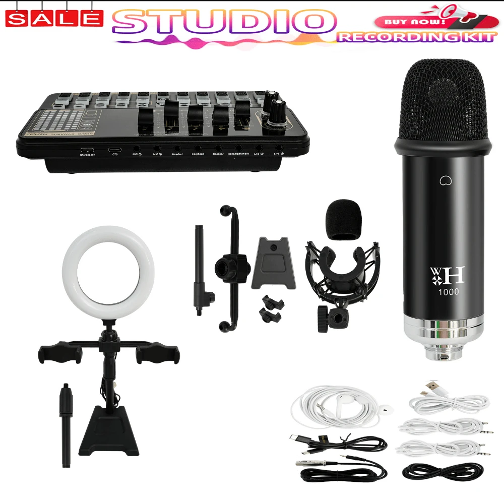 Picture of Podcast Equipment Bundle, Microphone Bundle , Voice Changer, Podcast ...