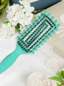 Curly Styling Comb, Pointed Tail Hair Comb, Fluffy Dry Wet Dual-Use, Anti-Static Scalp Massage Comb, Hollow Hair Styling - Multicolor - View 9