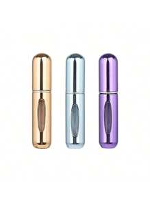 6pcs/5Pcs/4pcs/3Pcs/1Pc 5ML Perfume Refillable Bottle,Refillable Perfume Atomizer Bottle,Perfume Travel Spray Bottling Dispenser,Mini Portable Empty Liquid Container ,Travel Essentials ,Travel Organizer For Beach ,Summer Vacation Back To School