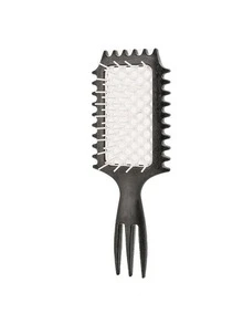 1 件定义卷发造型梳、断发刷、家用空心卷发梳、按摩梳、小麦秸秆卷发梳、三尖尾设计、女士波浪和尼龙垫梳、卷发、直发、小麦秸秆是一种材料、发刷、梳子、美发工具、美发产品和配件、美发沙龙美容旅行必需品