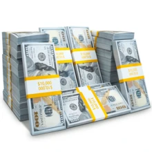 100 Pcs/Set Fake Money Prop, Small Size Realistic USD Fake Bills, Educational Learning, Birthday, Wedding, Bar, Movie And TV Show, Suitable For Confetti Blower - Create Fun And Realistic Atmosphere - Multicolor - View 2