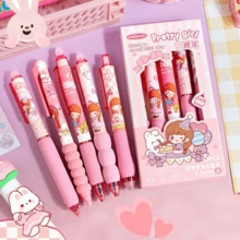 5/20 支可擦 0.5 毫米蓝色圆珠笔 - 可再填充，学校和办公室书写用品，可爱圆珠笔，书写流畅，蓝色墨水美学文具，学习用品，塑料材质，精细 0.5 毫米蓝色墨水滚珠笔，可伸缩，蓝色墨水，书写流畅，速干，办公室和学校用品返校