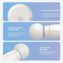 SOKANY Mini Portable Massage Fascia Gun, Muscle Relaxation Fascia Gun.Can Be Charged Via USB.3-Speed Adjustment, 300mAh Lithium Battery.Compact And Portable, Long Battery Life.Suitable For Different Scenarios: Home/Office/Business/Travel, Very Suitable For Sports And Fitness, Is An Essential Artifact For Sports Relaxation And Office Decompression.