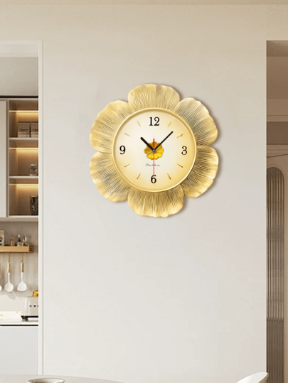 YZOK Living Room Clocks, Wand Creative Minimalist Art Interior ation, American European Retro High End Clocks. view 2
