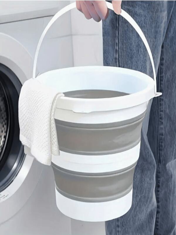 10L/2.64 Gallon Or 3L/0.7 Gallon Foldable Large Capacity Water Bucket, Ice Bucket For Drinks, Portable For Outdoor Picnic BBQ Party Camping, Multi-Functional Washable Car Fishing Bucket, Home Cleaning Bucket, Space-Saving Design, Portable Foldable Wash Bucket For Outdoor Camping Fishing Gardening, Easy To Store Travel Water Bucket, Cleaning Supplies, Home Tools, Bathroom & Kitchen Accessories, Back To School Supplies, Random Color & Style
