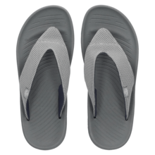 HEYDUDE HEY DUDE Milo - flip-flops för män, minimalistisk och moderiktig, lämplig för sommaren - Grå - Visa 5