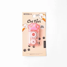 1 PC Cute Cat's Claw Correction Tape Mini Large Capacity Correction Tape Student Homework Correction Tape