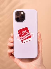 1 PIEZA Pegatina de vinilo a prueba de agua de tipo fantasía - Perfecta para amantes de los libros y fans de la fantasía - Excelente regalo para pegatinas de portátil, pegatinas de teléfono, pegatinas de sarcasmo, pegatinas sarcásticas, pegatinas de coche, calcomanía resistente al agua