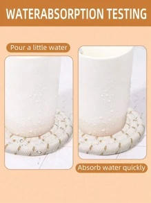 8Pcs Drink Coasters With Holder, Minimalist Table Woven Coasters,Kitchen Table Heat-Resistant Coasters And Thick Insulation Pads,4 Colors Absorbent Coaster Set For Home Decor Tabletop Protection Suitable For Kinds Of Cups, 4.3 Inches