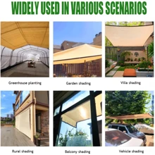 Encrypted And Thickened Shade Sail For Patio, Balcony, Garden - UV Protection, Ventilation, Cooling Canopy, Outdoor Awning