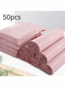 10/20/50 Pcs Thick Waterproof Solid Color Mailing Bags, Simple Multi-Purpose Packaging Bags Suitable For School, Office, Shipping, Mailing Back To School