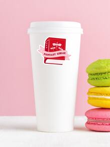 1 PIEZA Pegatina de vinilo a prueba de agua de tipo fantasía - Perfecta para amantes de los libros y fans de la fantasía - Excelente regalo para pegatinas de portátil, pegatinas de teléfono, pegatinas de sarcasmo, pegatinas sarcásticas, pegatinas de coche, calcomanía resistente al agua