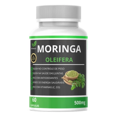 ARKAD Moringa Planta Oleifera 60 Capsulas 100% Pura planta da vida