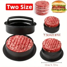 1pc Burger Press And Patty Separation Papers, For RV Kitchen, Burger Press, Patty Press, Cheeseburger Press, Creative Burger Press, Non-Stick Hamburger Press, Patty Maker Mold For Meat Beef Cheese Veggie - Multicolor - View 11