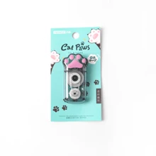 1 PC Cute Cat's Claw Correction Tape Mini Large Capacity Correction Tape Student Homework Correction Tape