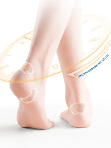 30片装水胶体凝胶水泡绷带 - 防水粘性足部护理垫，适用于足跟擦伤、水泡和足部磨损 - 带鞋垫保护的止痛垫 - 彩色 - 查看 6