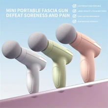 SOKANY Mini Portable Massage Fascia Gun, Muscle Relaxation Fascia Gun.Can Be Charged Via USB.3-Speed Adjustment, 300mAh Lithium Battery.Compact And Portable, Long Battery Life.Suitable For Different Scenarios: Home/Office/Business/Travel, Very Suitable For Sports And Fitness, Is An Essential Artifact For Sports Relaxation And Office Decompression.