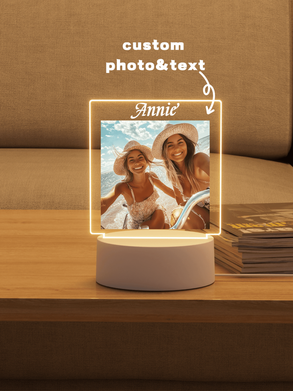 Individuelle Fotoprodukte als Geschenk für die Familie, individuelle Wohndekoration, Acryl-Teller-Nachtlicht mit bedruckten Fotos, Geburtstagsgeschenk für die Familie, Urlaubsgeschenk für die Familie, stilvolle Valentinstag-Dekoration, hochwertig, stilistisch, Löwen, Cartoon-Tiere, exquisite individuelle, personalisierte, einzigartige Geschenkidee für sie, Freunde, Mitarbeiter Jahrestag, Valentinstag, Muttertag Geburtstag Kinder Abschluss Hochzeit Vatertag Familie Büro, farbig, Kawaii, minimalistisch chic, süß, individuell, personalisiert, einzigartig, ideale Geschenke für ihn, ideale Geschenke für sie, Freund, Freundin, Familie, Freunde, Nachtlicht, Neonlichter, Haushaltsartikel, Raumdekoration, Feiertagsdekor, für Jahrestage, für Geburtstage, für Hochzeiten