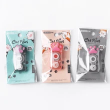 1 PC Cute Cat's Claw Correction Tape Mini Large Capacity Correction Tape Student Homework Correction Tape