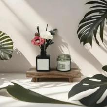 Rustic Wood Bathroom Shelving Unit, Solid Wood Tray Storage Rack, Freestanding Wooden Organizer, No Gold Pipe, Suitable For Home Decor, Farmhouse Decor, Bathroom Accessory, Bathroom Decoration, Suitable For 4 Seasons