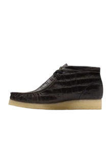 Clarks WallabeeLoafer Blk Smooth Lea - Black Smooth  Leaf - View 5