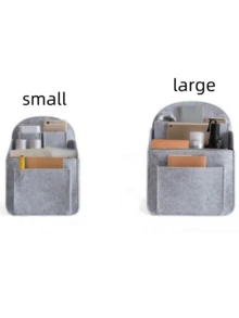 1 tấm lót ba lô, tấm lót ba lô bằng nỉ, tấm lót ba lô nhiều ngăn, túi đựng đa năng, tấm lót ba lô du lịch có thiết kế khóa kéo để đựng đồ trong ba lô, ngăn chia túi nhỏ nhiều ngăn trong ba lô, túi nỉ đựng mỹ phẩm, tấm lót chia ngăn bên trong đựng đồ siêu nhẹ, ngăn đựng đồ bên trong túi du lịch, ngăn đựng ba lô và túi leo núi - Nhiều màu - Xem 21