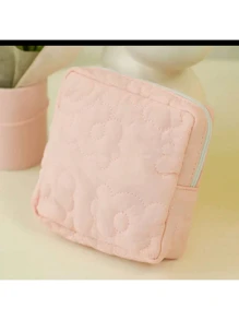 1 pièce Sac de rangement pour serviettes hygiéniques, sac organisateur de cosmétiques, pochette portable imperméable
