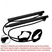 1pc Multifunctional Pilates Fitness Stick, Yoga Chest Expander, Back Tightening Rope Trainer Gym Accessories,Sport, Gym, Home Exercise, Strap Gym, Resistance Bands