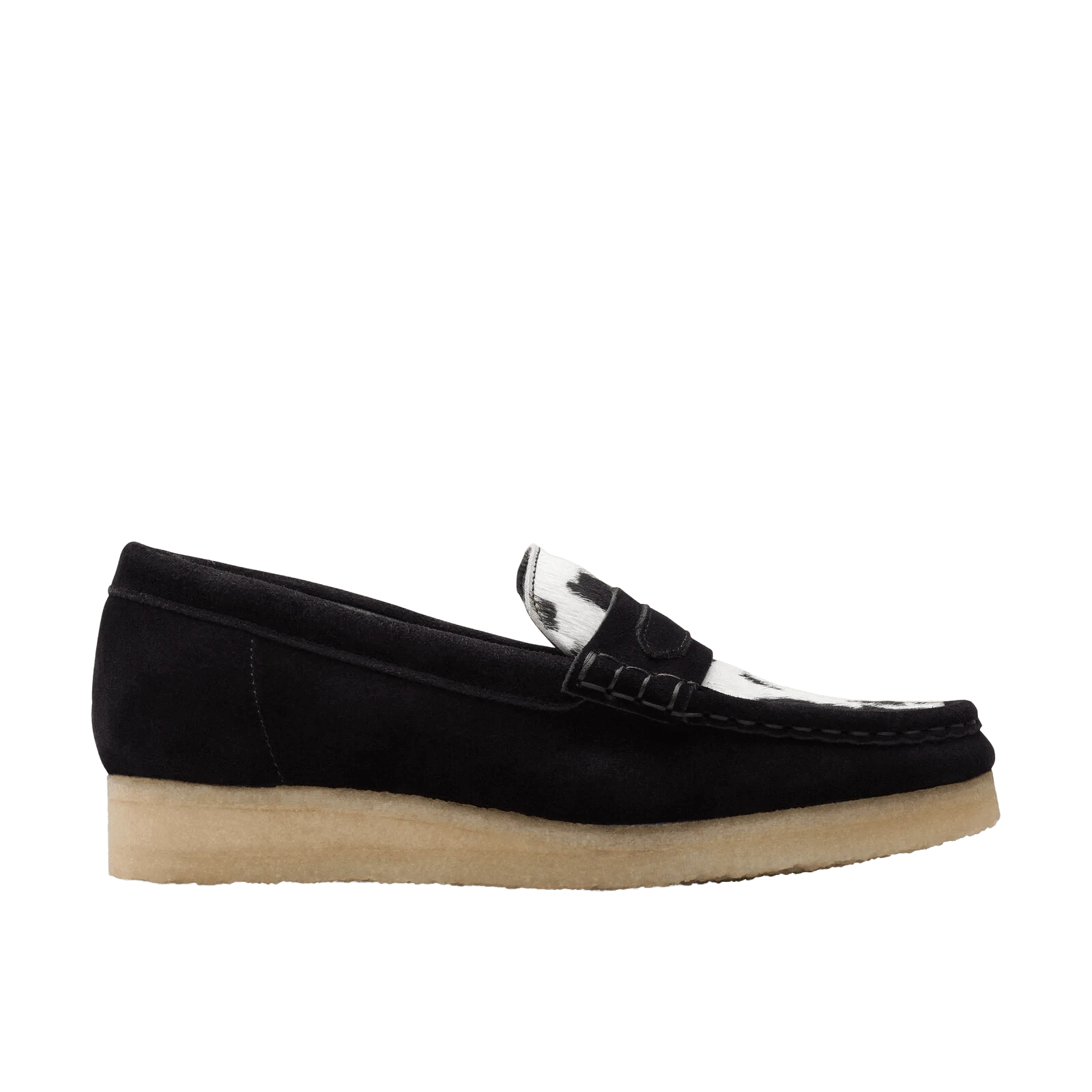 Clarks WallabeeLoafer Cow Print HairOn - 牛印 - 查看 1