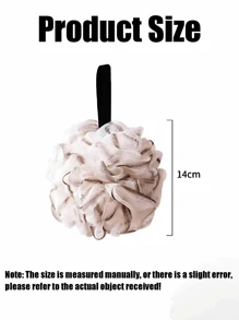 4PCS High-Grade Bath Ball, New Bath Flower, Soft And Durable Cute Girl Bath Ball, Bath Back Rubbing Bath Ball, Loofah Bath Ball, Soft Loofah Bath Ball, Loofah Bath Ball Towel With Drawstring, Body Bath Sponge, Loofah Bath Towel For All Skin Types