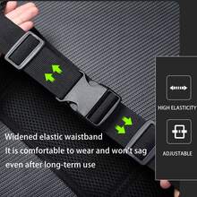 1pc Outdoor Sports Waist Bag, Running Fanny Pack, Waterproof Mobile Phone Storage Bag For Men And Women - A Sports Waist Pack With A Water Bottle Compartment And Reflective Strips. It Is Lightweight And Has A Large Capacity, Making Night Running Safer. - Multicolor - View 5