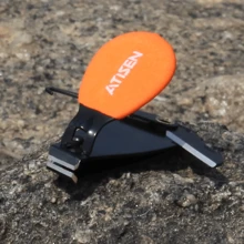 Cortadora de línea de pesca multifuncional mini, accesorio de herramienta de pesca, tijeras de línea de pesca de acero inoxidable, material de acero inoxidable portátil mini, conveniente para llevar herramientas de pesca