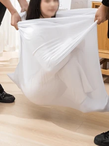 1PC Large Capacity Laundry Bag - Strong And Durable, Flexible And Full Of Fine Mesh Texture, Invisible Zipper Head Design That Won't Damage Clothes - Multicolor - View 3