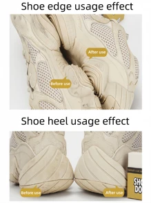 1pc/3pcs Popular Shoe Cleaning Eraser, Portable Pocket Sized Shoe Cleaner For Leather, Sneakers, Sports Shoes, Boots